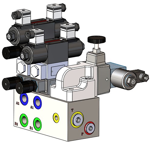 Hydraulic Manifold Block